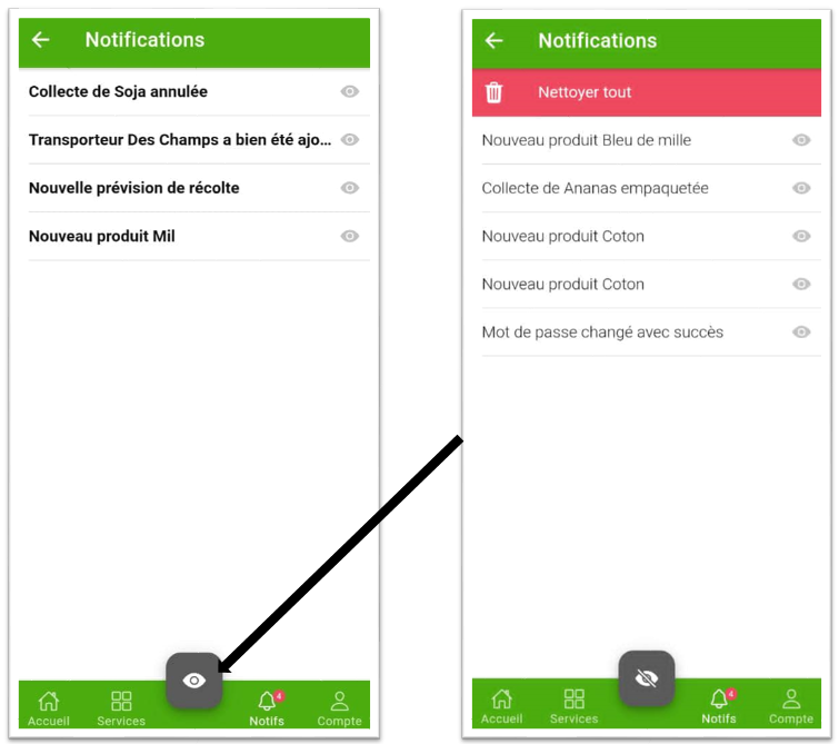 notification